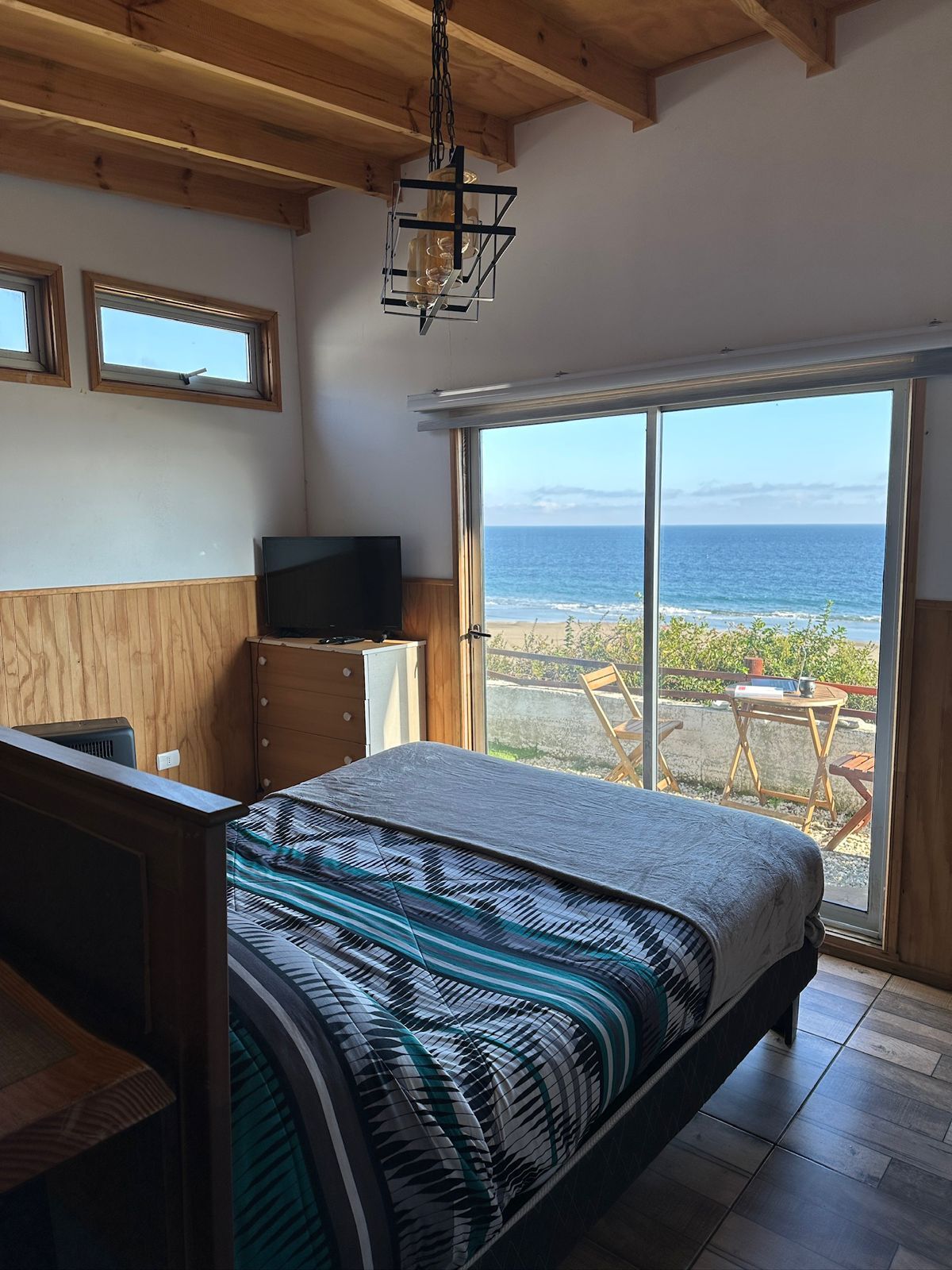 Cabaña 3, vista al mar